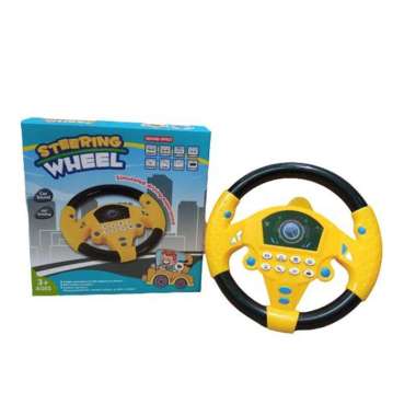 GU Mainan Anak Setir Setiran Mobil / Steering Wheel / Mainan Stir Anak STEERING KUNING