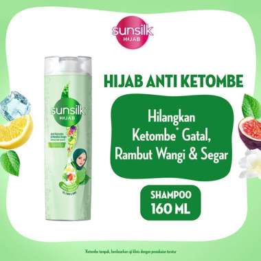 SUNSILK Hijab Refresh & Anti-Dandruff Shampoo [160 mL] -