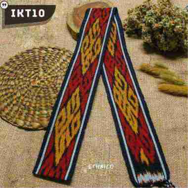 Ikat kepala Tenun Premium Etnik Motif Toraja IKT10