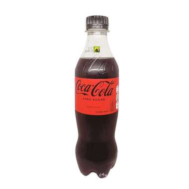 Coca-Cola, Sprite, Fanta - Carbonated Drink - 390ml BOTOL COLA ZERO