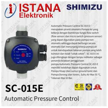 SHIMIZU AUTOMATIC PRESSURE CONTROL SC-015E