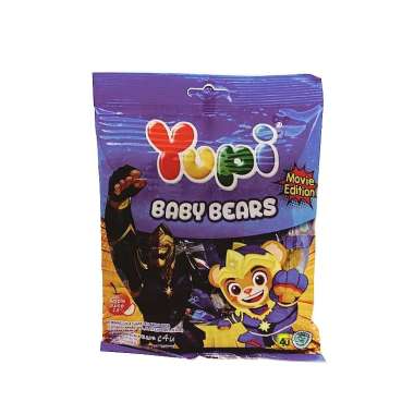 YUPI - Gummy Candy Kemasan Zak BESAR BABY BEARS