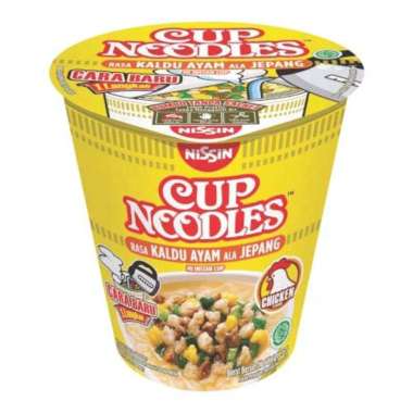 Promo Harga Nissin Cup Noodles Kaldu Ayam Ala Jepang 67 gr - Blibli
