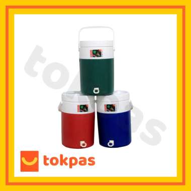 Dispenser Air Minum Plastik Porta Drink Jar 10 Liter Lion Star D 29 Biru