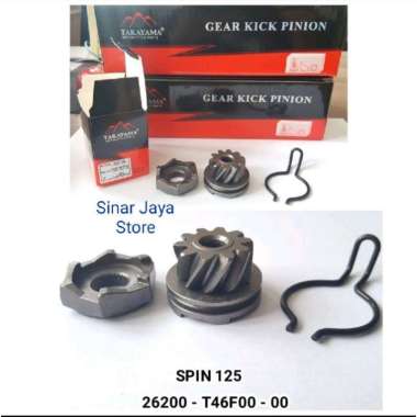 Gear Pinion/Gigi Pinion /gigi engkol Spin 125 Takayama