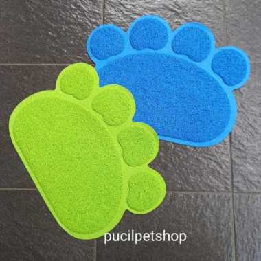 Keset Litter Box Bak Pasir Kucing Keset Kucing Cat Litter Mat