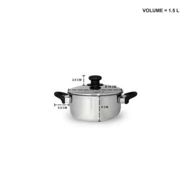 Chefina Pretty Series Panci Master Chef Dutch Oven 16 cm