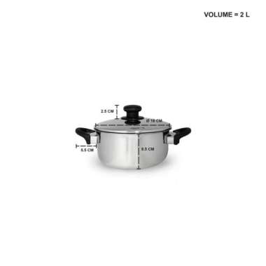 Chefina Pretty Series Panci Master Chef Dutch Oven 18 cm