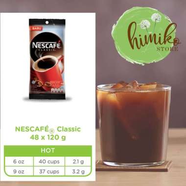 Nescafe Classic 120 gram Nescafe 120 gr Vending Nestle 100% Robusta