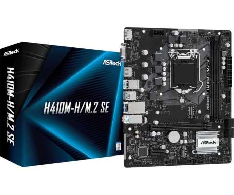 ASROCK H410M-H/M.2 SE (LGA1200, DDR4, H370 Chipset)