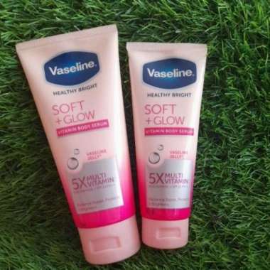Vaseline Body Serum Soft + Glow Vaseline besar
