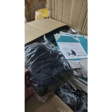 face mask duckbill Masker Duckbill 3ply murah Hitam repack 25