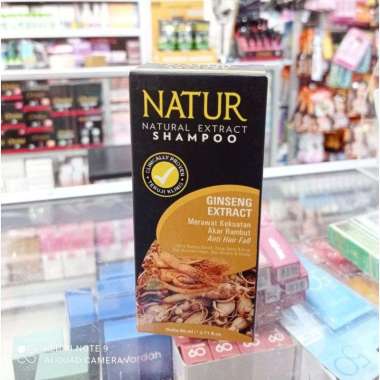Natur Shampoo/ Shampo Natur 80ml Gingseng