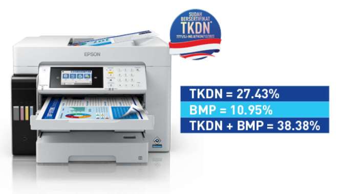 Printer Epson EcoTank L15180 L 15180 A3 Wi-Fi Duplex Multi-Function Epson Print Admin