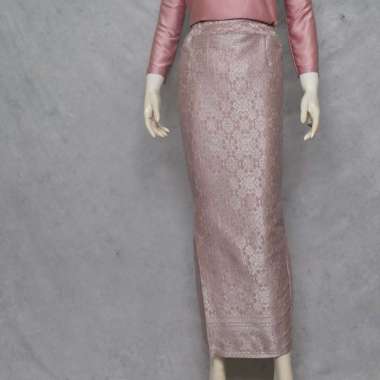 ROK SPAN SONGKET READY STOCK XXXL SILVER