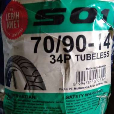 Ban luar motor matic Pelek 14 Corsa 70 90 ring 14 Tubeless yamaha mio