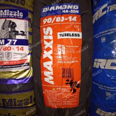 Ban Maxxis 90/80-14 Diamond, Ban Matic 90 80 14 Tubeless