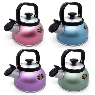 Teko Siul Maspion Whistling Kettle Anodized 2,5 Liter Teko Siul Warna 3L