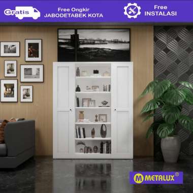 METALUX TATSUNO - Lemari Pajangan Besi Set | Steel Rack Display Set