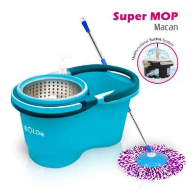 BOLDe Pel Lantai / Super Mop Macan Blue