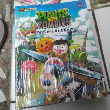 Buku Komik Sains Plants Vs Zombies Misteri Di Dunia