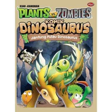 Buku Plants Vs Zombies - Komik Dinosaurus : Jantung Pulau Dinosaurus