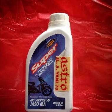 Oli Mesin /Oli Motor 4T, Mesran Super Motor 800ml 20W-40