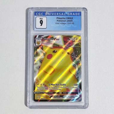 Pikachu VMAX 044/185 Vivid Voltage CGC 9 - Graded Pokemon Card