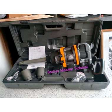 TJAP MATA 1" SET Air Impact Bor Pembuka Roda Angin Truk Pinless Hammer