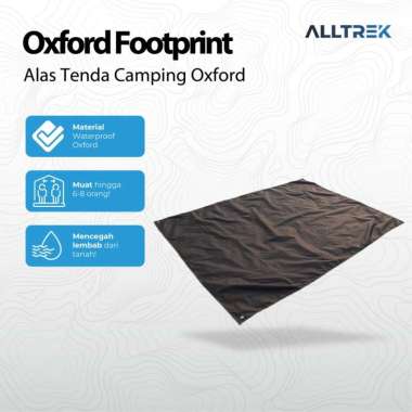 ALLTREK Footprint Alas Tenda Camping Oxford Waterproof Groundsheet Large : 290 x 300 cm