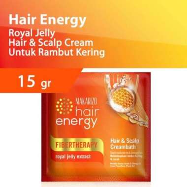 Makarizo Hair energy creambath 15gr Royal Jelly