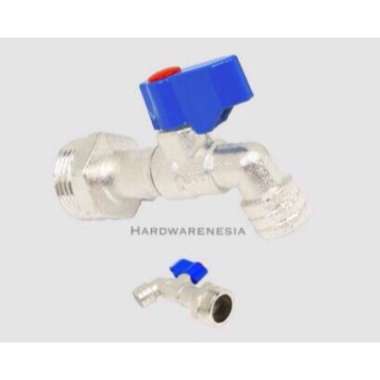 HPP Kran Air Besi 3/4 Inci Keran Tembok Taman / Kran Model Onda 3/4