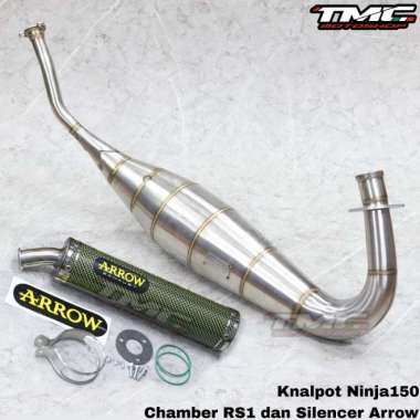 Knalpot Arrow ORIGINAL Ninja150 Ninja Ninja150R Ninja150RR Multicolor