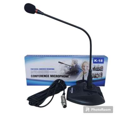 Mic Shure Conference K18 Mikropon Rapat Mikrofon Meja/podium