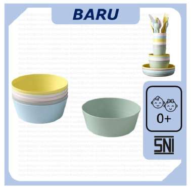 Alat makan bayi set sendok gelas piring mangkuk Mangkuk Set