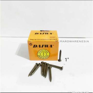 DAIWA Paku Beton Kuning 1 inch inci 2.5 cm isi 100 PER BOX