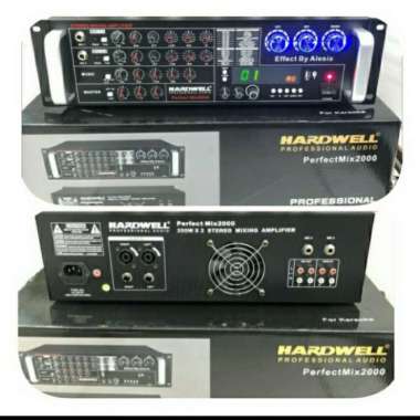 Promo Terbatas !!!!! Amplifier Hardwell Perfectmix 2000 Original Power Speaker 700 Watt Multicolor