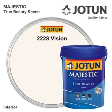 CAT JOTUN MAJESTIC TRUE BEAUTY SHEEN Vision 2228 Multivariasi Multicolor