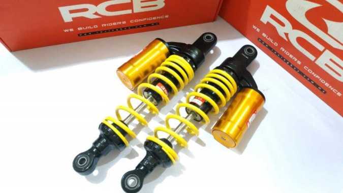 SHOCK BELAKANG RCB RX KING TIGER BLADE 320 mm MB2 ORIGINAL KUNING