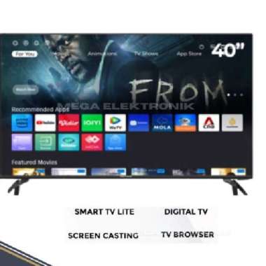 POLYTRON PLD-40CV8969 LED 40 INCH SMART TV tv+bracket