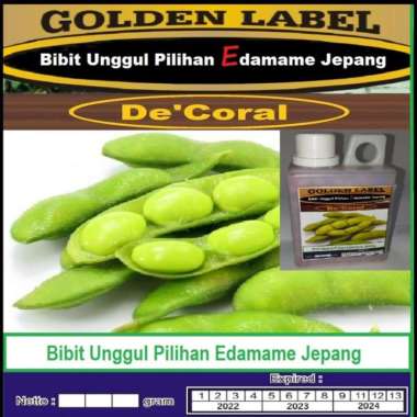 Bibit Edamame Kemasan Derigen| Bibit Kedelai Jepang | Kacang Edamame
