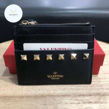未使用 VALENTINO VLTN 財布 カードケース コインケース 名刺 ルイヴィトン ヴェルニ ピンク コインケース カード入れ 財布