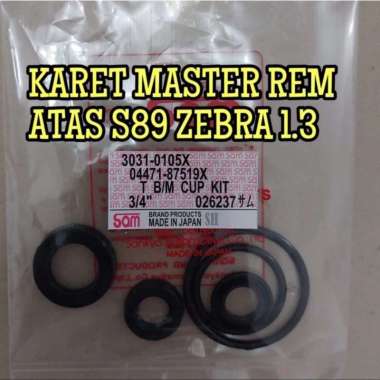 karet master rem atas SAM s89 zebra 1.3