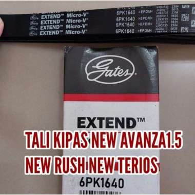 6PK1640 tali kipas new avanza1.5 new terios new rush GATES