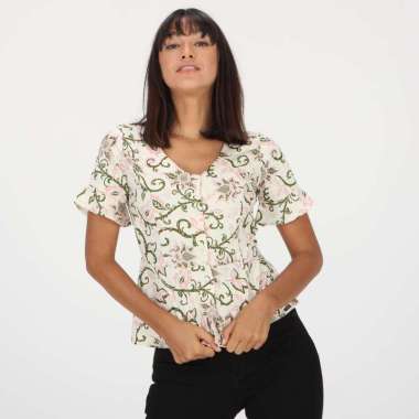 VOLCOM GFT INSPIRED CT Blouse Wanita S Bone