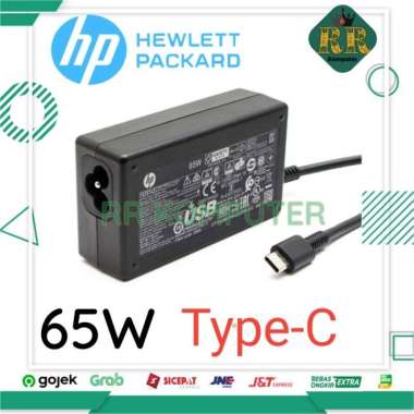 Adaptor Charger Laptop HP Spectre Envy X360 USB Type-C 65W 65 Watt Multicolor
