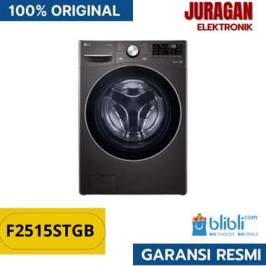 Mesin Cuci Front Loading Lg F2515STGB INVERTER 8,5KG