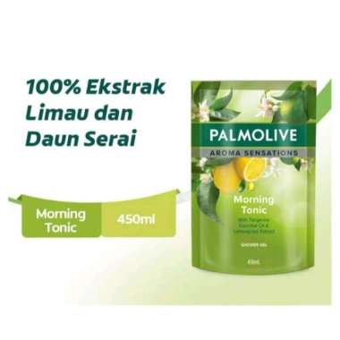 PALMOLIVE Sabun Mandi Cair Refill 400ml Morning Tonic