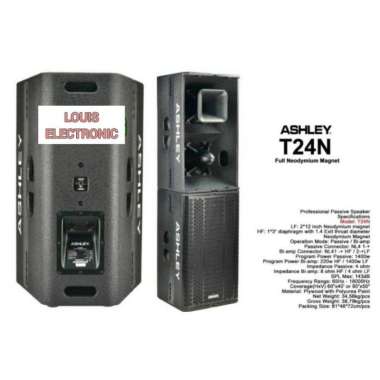 Speaker Pasif ASHLEY T24N T24 N T 24N Neodymium Magnet ORIGINAL