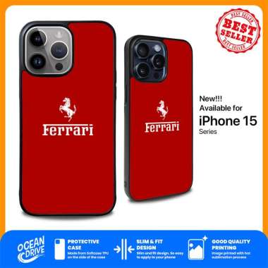 Case Casing iPhone 15 14 13 12 11 Pro Max Plus Mini XS XR X SE - Ferrari Horse YD0818 IPHONE XR